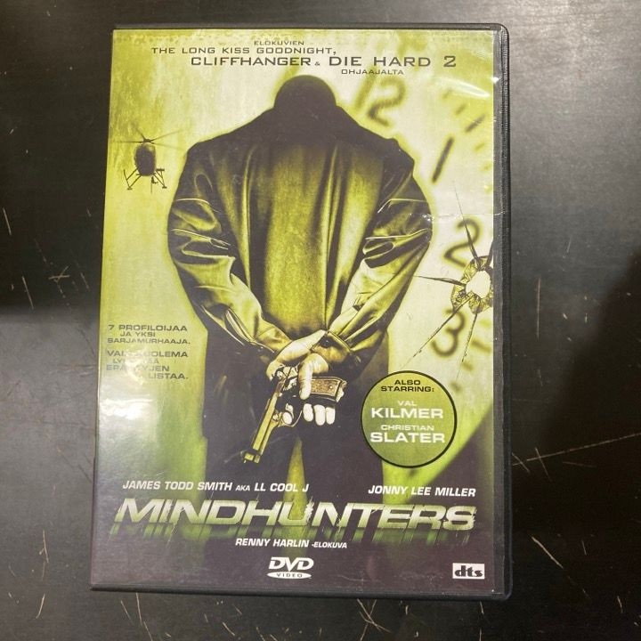 Mindhunters DVD (VG+/M-) -jännitys-